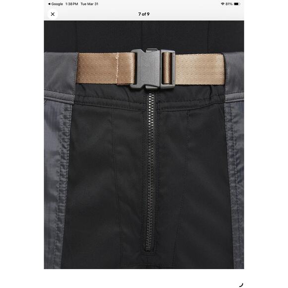 NWOT Nike Air Jordan THE FUTURE 2-in-1 Utility Flight Pants RARE Size Women’s XS - Picture 7 of 15